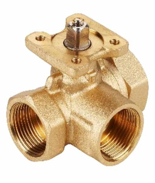 Шаровой регулирующий клапан DACV-315-1.6 DN 15 Kvs 1.6