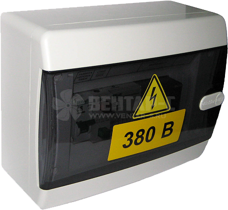 Щит управления вентилятором ЩУВ-380/5,5кВт/ПЛ