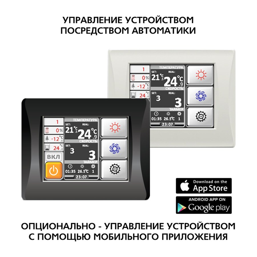 Приточная установка ФЬОРДИ ВПУ-2000 EC W-GTC