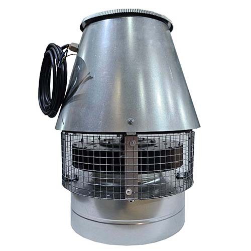 Вентилятор дымоудаления крышный жаростойкий ВКР оцинк. сталь