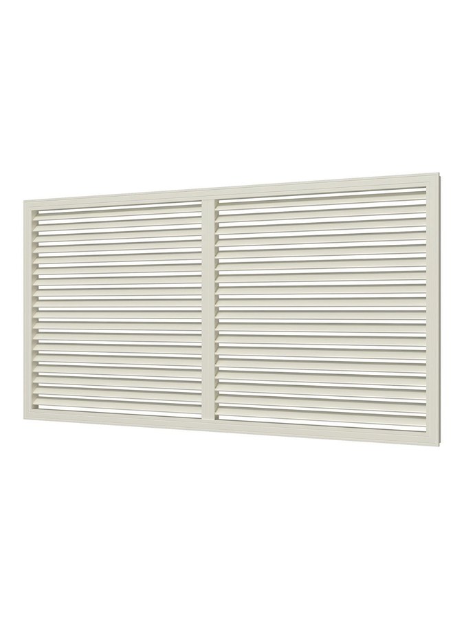 Экран радиаторный ПР фланец 600х1200 пластик айвори ERA