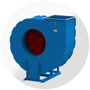 Пылевой вентилятор ВРП-122-45 №9, Ø900 мм