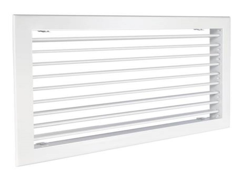 Настенная однорядная решётка ZILON 1 WA 150*150