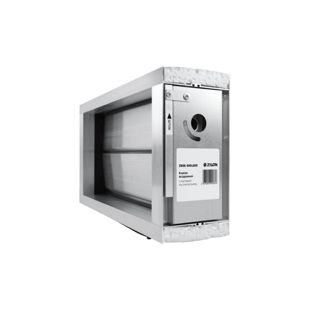 Воздушный клапан ZILON ZSSK 600x300 Воздушный клапан ZILON ZSSK 600x300