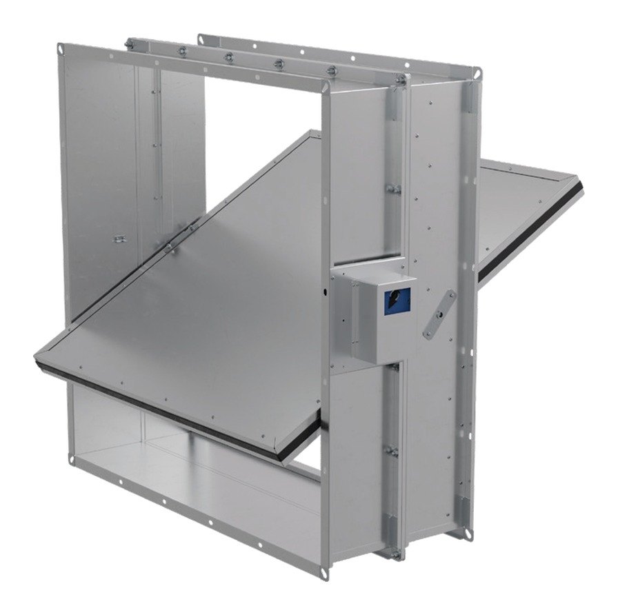Клапан противопожарный ОЗ-180 700×200 Клапан противопожарный ОЗ-180 700×200
