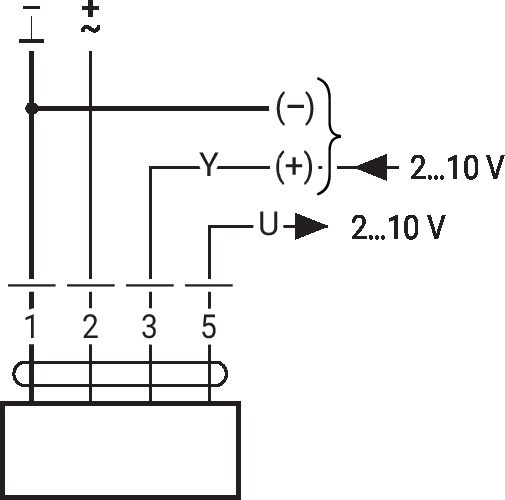 NF24A-SR — AC/DC 24 В, плавное